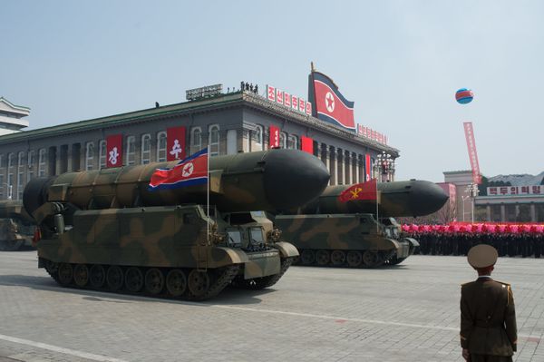 Military parade in North Korea Military parade in North Korea - Sputnik International