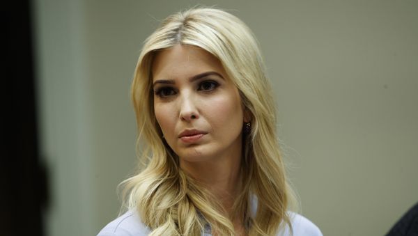 Ivanka Trump, the daughter of President Donald Trump, listens during a meeting between President Donald Trump and women small business owners in the Roosevelt Room of the White House in Washington, Monday, March 27, 2017 - Sputnik International