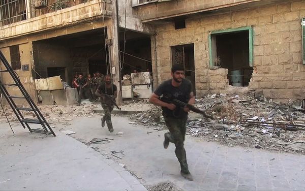 Syrian army soldiers. File photo - Sputnik International