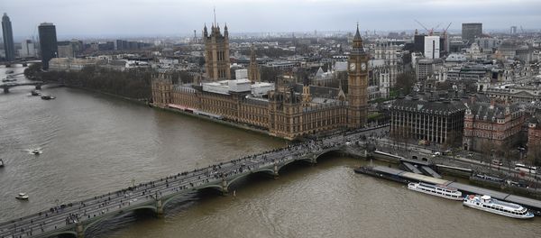 The Palace of Westminster, comprising the House of Commons and the House of Lords, wchich together make up the Houses of Parliament, are pictured on the banks of the River Thames alongside Westminster Bridge in central London on March 29, 2017 The Palace of Westminster, comprising the House of Commons and the House of Lords, wchich together make up the Houses of Parliament, are pictured on the banks of the River Thames alongside Westminster Bridge in central London on March 29, 2017 - Sputnik International