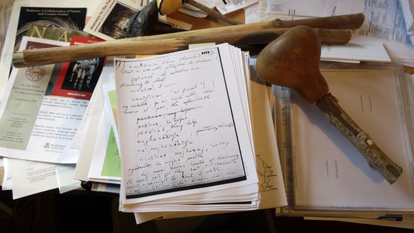 Desk of a linguist (File) - Sputnik International