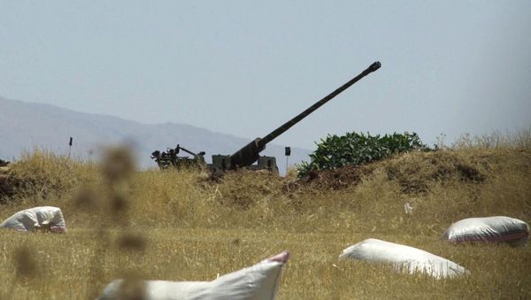 Syrian anti-aircraft gun (file) Syrian anti-aircraft gun (file) - Sputnik International