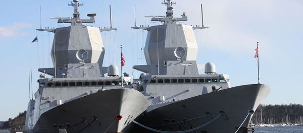 Frigates KNM Fridtjof Nansen and KNM Helge Ingstad, in Oslo Frigates KNM Fridtjof Nansen and KNM Helge Ingstad, in Oslo - Sputnik International