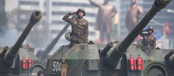 Military parade in North Korea Military parade in North Korea - Sputnik International