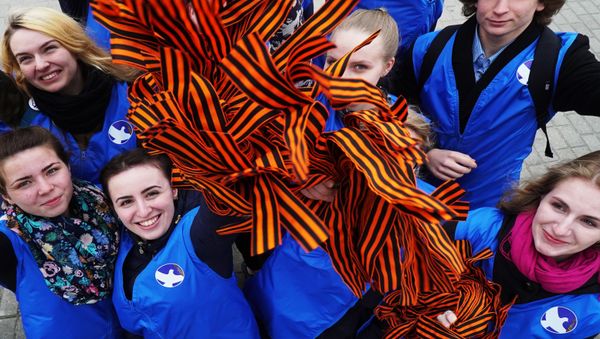 St. George Ribbon campaign starts in Russia - Sputnik International
