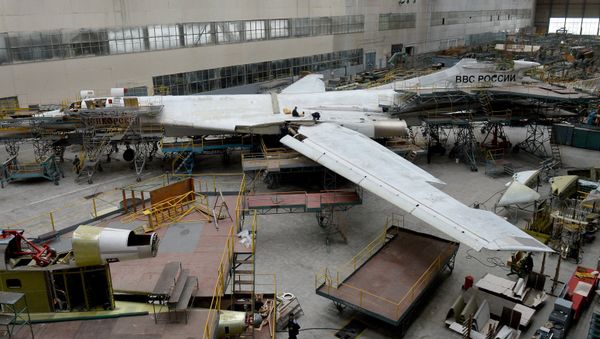 Overhaul of Tu-160 planes at Kazan Aircraft Plant - Sputnik International