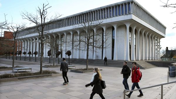 This Dec. 3, 2015 file photo shows the Woodrow Wilson School of Public and International Affairs at Princeton University in Princeton, N.J.  - Sputnik International