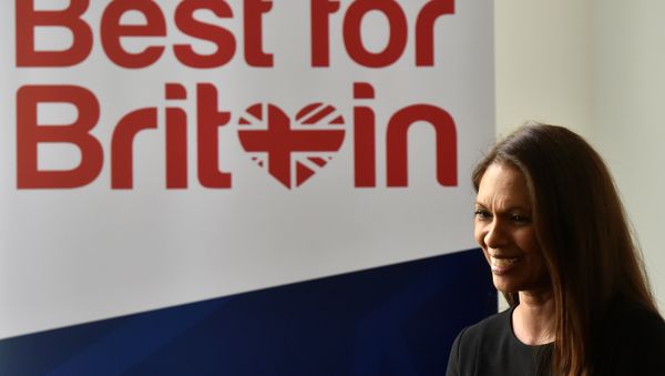 Campaigner Gina Miller speaks to journalists after launching her Best for Britain initiative in London, April 26, 2017. Campaigner Gina Miller speaks to journalists after launching her Best for Britain initiative in London, April 26, 2017. - Sputnik International