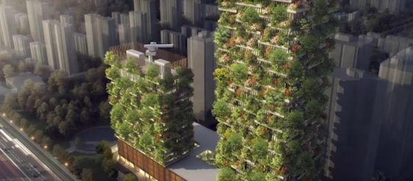Vertical Forests rendering for Nanjng, China - Sputnik International