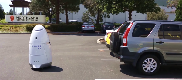 The Knightscope K5, a fully automated security robot. The Knightscope K5, a fully automated security robot. - Sputnik International