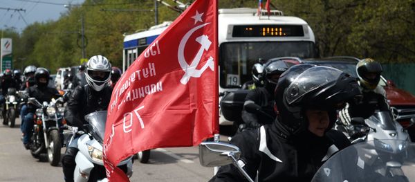Night Wolves start new biker season. File photo - Sputnik International