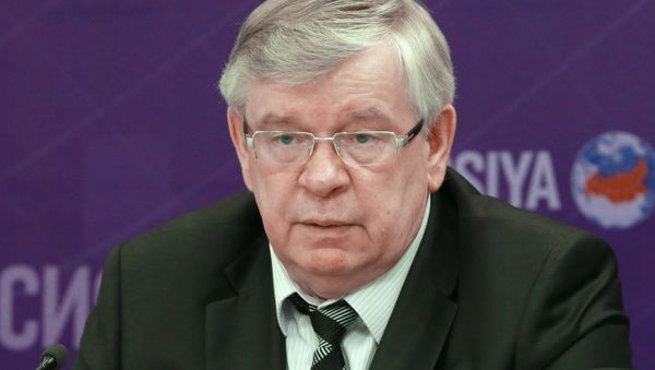 News conference with acting CSTO Secretary General Valery Semerikov News conference with acting CSTO Secretary General Valery Semerikov - Sputnik International