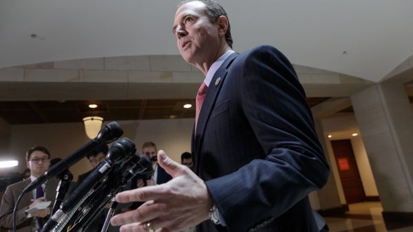 Rep. Adam Schiff, D-Calif., ranking member of the House Intelligence Committee, speaks to reporters on Capitol Hill in Washington, Thursday, March 30, 2017 - Sputnik International