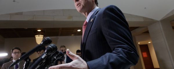 Rep. Adam Schiff, D-Calif., ranking member of the House Intelligence Committee, speaks to reporters on Capitol Hill in Washington, Thursday, March 30, 2017 - Sputnik International