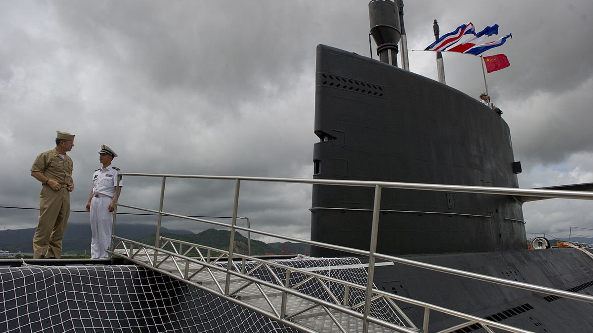 Chinese People's Liberation Army-Navy submarine Yuan at the Zhoushan Naval Base in China Chinese People's Liberation Army-Navy submarine Yuan at the Zhoushan Naval Base in China - Sputnik International, 1920, 01.02.2021