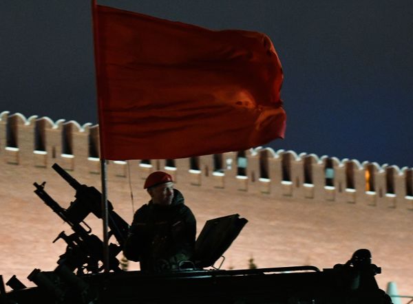 Night Rehearsal of the Victory Day Military Parade in Moscow - Sputnik International