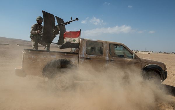 A truck of the Syrian Arab Army (SAA). (File) - Sputnik International