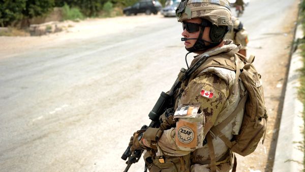 A Canadian NATO soldier  - Sputnik International