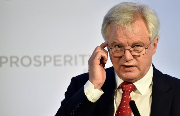 Britain's Secretary of State for leaving the EU David Davis speaks at the Prosperity UK 2017 conference in London, April 26, 2017 - Sputnik International