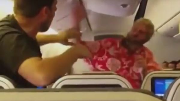 Fistfight on Los Angeles bound flight between passengers on All Nippon Airways - Sputnik International