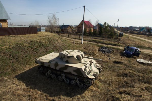 WWII Full-Scale War Machine Replicas Built by Russian Enthusiast - Sputnik International