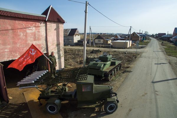 WWII Full-Scale War Machine Replicas Built by Russian Enthusiast - Sputnik International