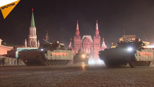 V-Day Parade Night Rehearsal - Sputnik International