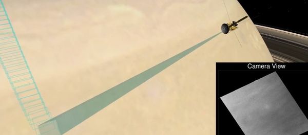 NASA: Cassini's First Fantastic Dive Past Saturn NASA: Cassini's First Fantastic Dive Past Saturn - Sputnik International