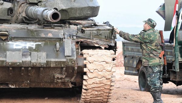 Syrian army troops (File) Syrian army troops (File) - Sputnik International
