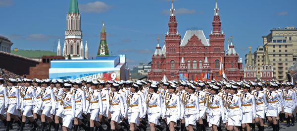 General Rehearsal of the Victory Day Parade in Moscow General Rehearsal of the Victory Day Parade in Moscow - Sputnik International