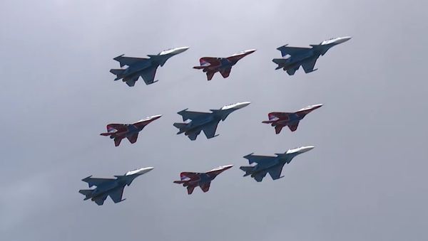 Air parade rehearsal - Sputnik International