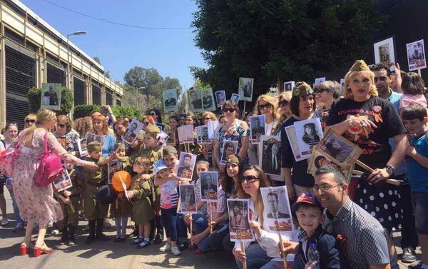 The Immortal Regiment march in Beirut. (Maximum available quality.) The Immortal Regiment march in Beirut. (Maximum available quality.) - Sputnik International