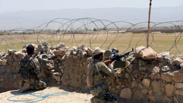 Afghan Border Police personnel Afghan Border Police personnel - Sputnik International