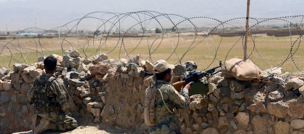 Afghan Border Police personnel Afghan Border Police personnel - Sputnik International