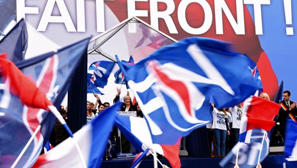 The leader of France's rightwing Front National (FN), Marine Le Pen. (File) The leader of France's rightwing Front National (FN), Marine Le Pen. (File) - Sputnik International
