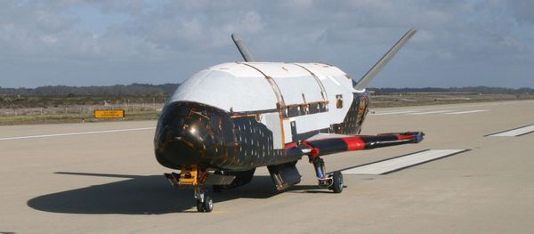 X-37B Orbital Test Vehicle at Vandenberg Air Force Base, Calif. X-37B Orbital Test Vehicle at Vandenberg Air Force Base, Calif. - Sputnik International
