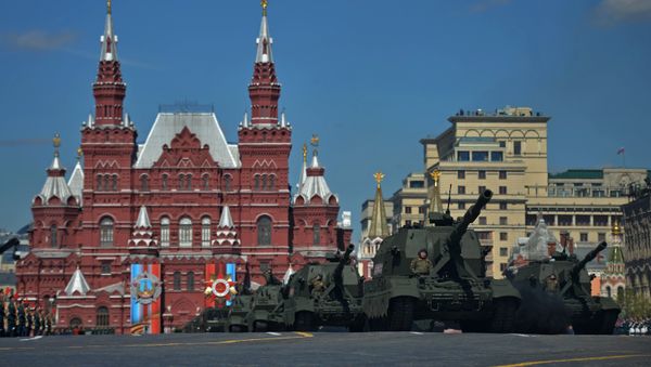 Final rehearsal of military parade marking 72nd anniversary of victory in Great Patriotic War - Sputnik International