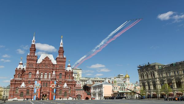 Final rehearsal of military parade marking 72nd anniversary of victory in Great Patriotic War - Sputnik International