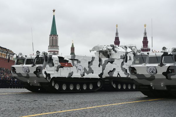 Tor-M2DT at the military parade in Moscow marking the 72nd anniversary of the victory in the Great Patriotic War of 1941-1945. - Sputnik International