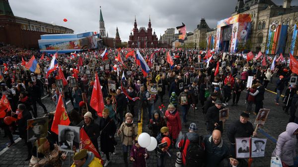 'Immortal Regiment' March in Moscow - Sputnik International