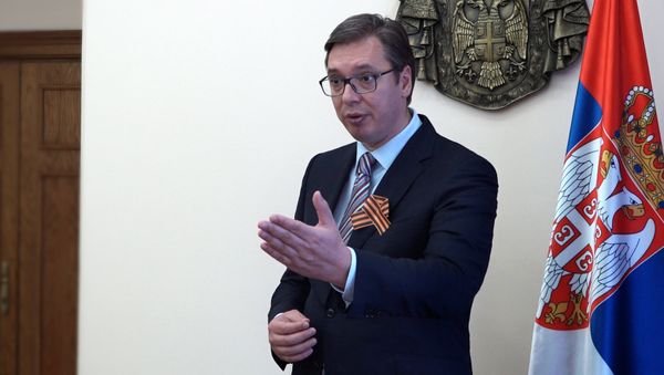 Serbian Prime Minister and President-elect Aleksandar Vucic - Sputnik International