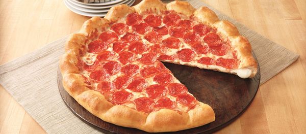 Pizza Hut adds new 3-Cheese Stuffed Crust Pizza to menus as first permanent pizza offering in almost two decades. Pizza Hut adds new 3-Cheese Stuffed Crust Pizza to menus as first permanent pizza offering in almost two decades. - Sputnik International