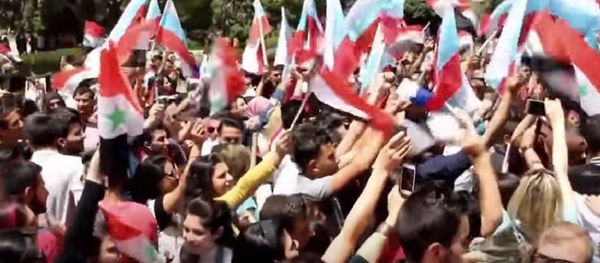 Syrians Celebrate Victory Day Syrians Celebrate Victory Day - Sputnik International