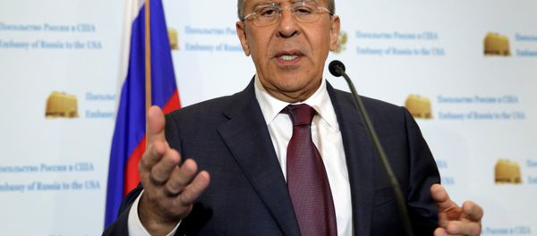 Russian Foreign Minister Sergey Lavrov speaks at his news conference at the Russian Embassy in Washington, U.S Russian Foreign Minister Sergey Lavrov speaks at his news conference at the Russian Embassy in Washington, U.S - Sputnik International