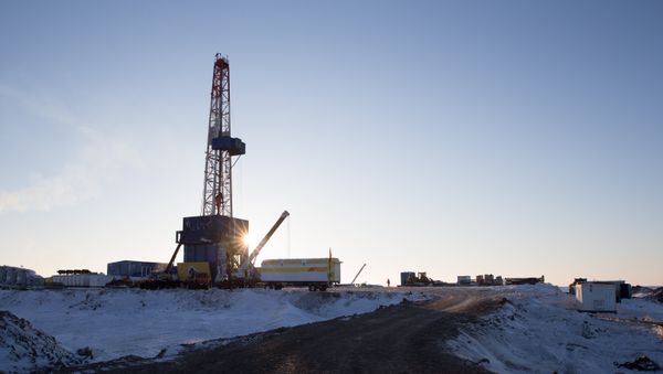 Russia's Rosneft company starts drilling of the Tsentralno-Olginskaya-1 well, the northernmost well on the Russian Arctic shelf. File photo Russia's Rosneft company starts drilling of the Tsentralno-Olginskaya-1 well, the northernmost well on the Russian Arctic shelf. File photo - Sputnik International