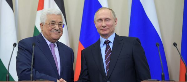 Mahmoud Abbas and Vladimir Putin Mahmoud Abbas and Vladimir Putin - Sputnik International