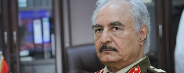 In this March 18, 2015 file photo, Gen. Khalifa Haftar, then Libya's top army chief, speaks during an interview with the Associated Press in al-Marj, Libya. In this March 18, 2015 file photo, Gen. Khalifa Haftar, then Libya's top army chief, speaks during an interview with the Associated Press in al-Marj, Libya. - Sputnik International