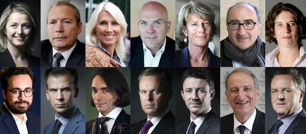 (COMBO) This combination of pictures created on May 11, 2017 in Paris shows the candidates newly invested by La Republique en marche party for the French parliamentary elections (legislative) in June - Sputnik International