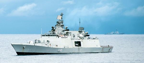 Indian Navy Shivalik-class stealth multi-role frigate INS Sahyadri (F49) (File) Indian Navy Shivalik-class stealth multi-role frigate INS Sahyadri (F49) (File) - Sputnik International