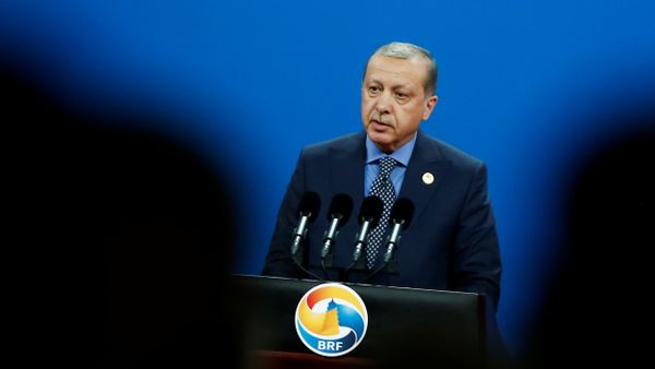 Turkish President Tayyip Erdogan speaks during the opening ceremony of the Belt and Road Forum in Beijing, China, May 14, 2017 Turkish President Tayyip Erdogan speaks during the opening ceremony of the Belt and Road Forum in Beijing, China, May 14, 2017 - Sputnik International